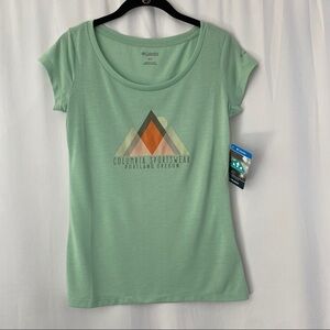 Columbia Omni-Wick Shady Grove SS Tee. NWT